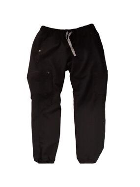 Figs Black Jogger Scrub Pants Size Medium